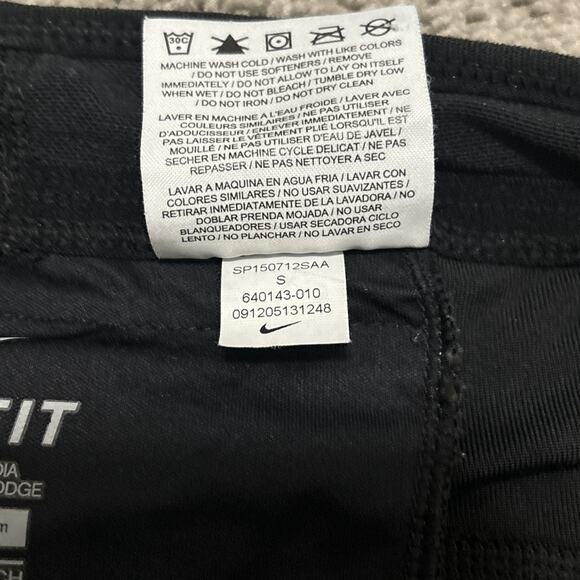 Nike Tech 2 Running Leggings Women Size Small Black 640143-010 - Picture 3 of 5